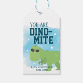 Sie sind Dinomite Personalisiert Valentinstag Geschenkanhänger (Vorderseite)