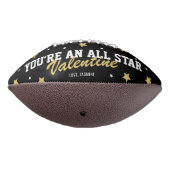 Sie sind ein All Star Valentines Foto Football (Gedreht 270)