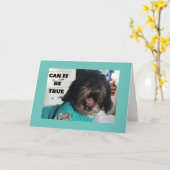 SIE SIND EIN ANDERES JAHR "ÄLTER" KANN ES WAHR SEI KARTE (Gelbe Blume)