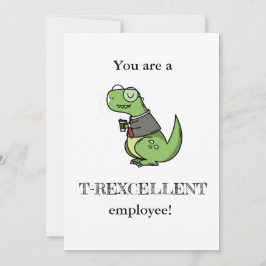 Sie sind ein ausgezeichneter lustiger Mitarbeiter  Karte