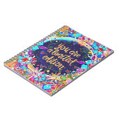 Sie sind ein begrenzter Zusatzspass und florale In Notizblock (Linke Seite)