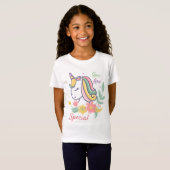 Sie sind ein besonderes Unicorn T-Shirt (Vorne ganz)