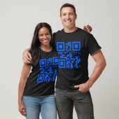 Sie sind ein besonders positiver Qr-Code-Aufkleber T-Shirt (Unisex)