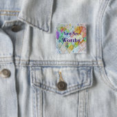 Sie sind ein Button für die Kunst des Herzens (Beispiel)
