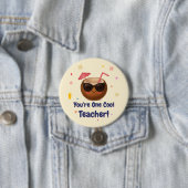 Sie sind ein Cooler Lehrer - Funny Coconut Button  (Beispiel)