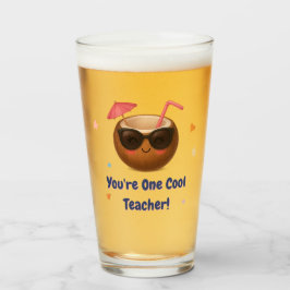 Sie sind ein Cooler Lehrer - Funny Coconut Glass C Glas