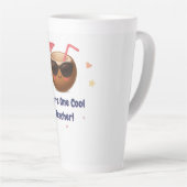 Sie sind ein Cooler Lehrer - Niedliche Coconut Lat Milchtasse (Rechte Ecke)