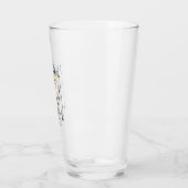 Sie sind ein einzigartiger floraler Slogan Glas (Links)