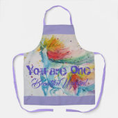 Sie sind ein einzigartiges Einhorn! Damen Mädchen Schürze (Vorderseite)