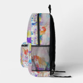 Sie sind ein einzigartiges Einhorn! Postkartenweib Bedruckter Rucksack (Rechts)