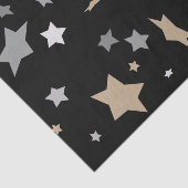 Sie sind ein elegantes modernes Schwarz Seidenpapier (Ausschnitt)