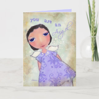 Sie sind ein Engel, danke