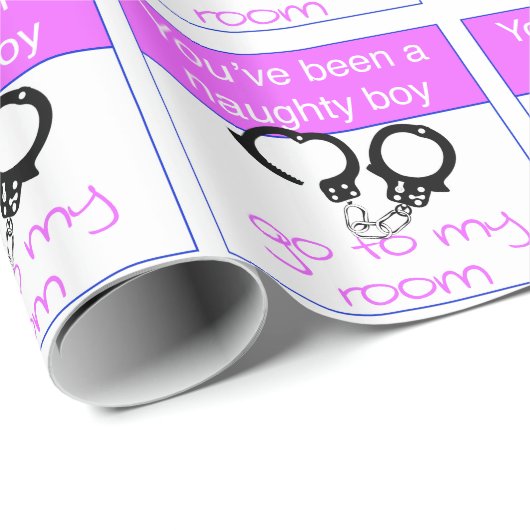 Sie sind ein frecher Junge gewesen Geschenkpapier (Rolleneckpunkt)