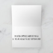 SIE SIND EIN FREUND, DER SICH FREUNDLICH FREUND GI KARTE (Innenseite)