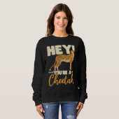 Sie sind ein Gepard-Wildtier-Tierpfleger Tierpfleg Sweatshirt (Vorne ganz)