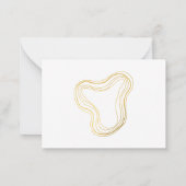 "Sie sind ein Geschenk" Inspirationskarte Mitteilungskarte (Rückseite)