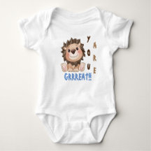 Sie sind ein großer Niedlicher Lion Baby Bodysuit