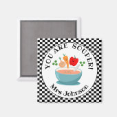 Sie sind ein gutes Geschenk für den Lehrer Magnet (Vorderseite/Rückseite)