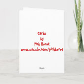 Sie sind ein hottie karte (Rückseite)