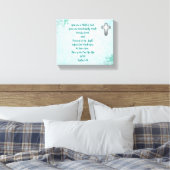Sie sind ein Kind Gottes Stretchelkanvas Print Leinwanddruck (Insitu (Schlafzimmer))