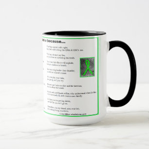 Sie sind ein Krieger, Lyme Tasse