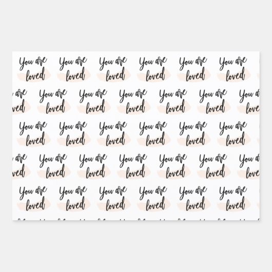 Sie sind ein liebenswertes Set Geschenkpapier Set (Vorderseite)