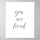 Sie sind ein Lieblingsdruck Poster (Vorne)