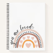 Sie sind ein Lieblingsgeschenk für Regenbogen-Note Notizblock (Vorderseite)