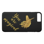 Sie sind ein magisches Gold & Black Case (Rückseite (Horizontal))