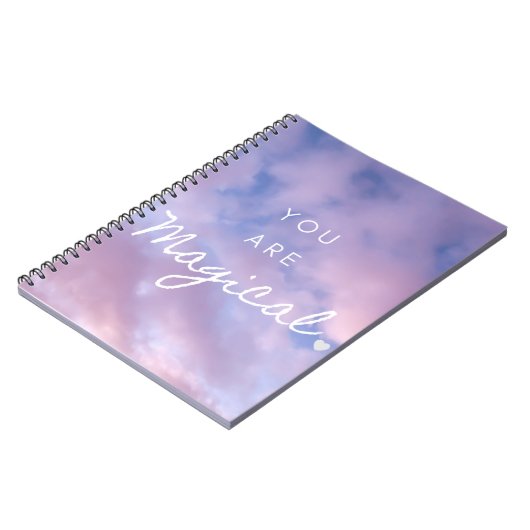 Sie sind ein magisches Notebook Notizblock (Linke Seite)