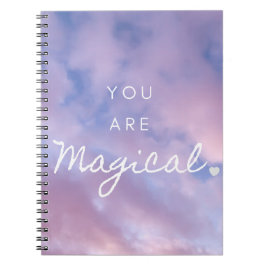 Sie sind ein magisches Notebook Notizblock