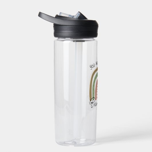 Sie sind ein nettes Boho-Rainbow-Zitat Trinkflasche (Rechts)