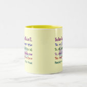 Sie sind ein pensionierter LEHRER WENN… Zweifarbige Tasse (Mittel)