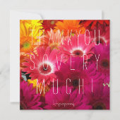 Sie sind ein Pfirsich! Danke zu kardieren (Vorderseite)