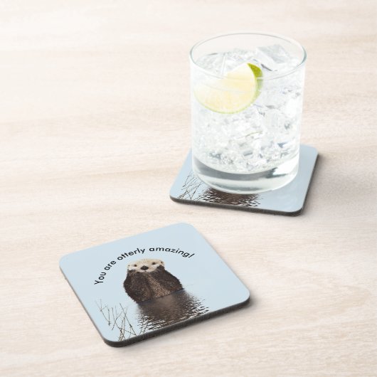 Sie sind ein Phantastischer Funny Puff mit Niedlic Getränkeuntersetzer (Rechte Seite)