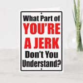 Sie sind ein Ruck Karte (Vorderseite)