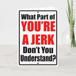 Sie sind ein Ruck Karte