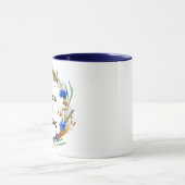Sie Sind Ein Segen Tasse - Navy Blau Keramik (Zentrum)