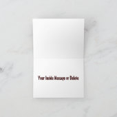 Sie sind ein Star - Note Card Karte (Innenseite)
