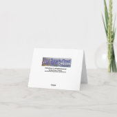 Sie sind ein Star - Note Card Karte (Rückseite)