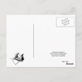 Sie sind ein Star-Postkarten-Selbstvertrauen Postkarte (Rückseite)