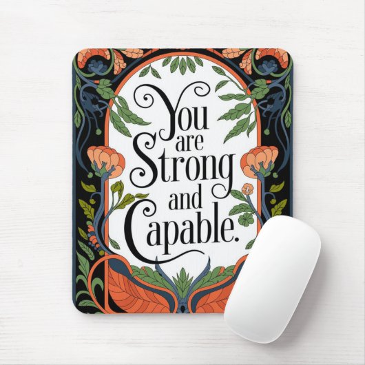 Sie sind ein starkes und leistungsfähiges inspirie mousepad (Mit Mouse)