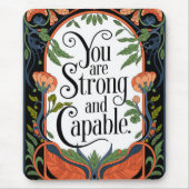 Sie sind ein starkes und leistungsfähiges inspirie mousepad (Vorne)