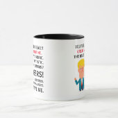 Sie sind ein wirklich großartiges Mama Trump Indiv Tasse (Zentrum)