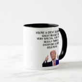 Sie sind ein wirklich großer Beagle-Vater, Funny T Tasse (VorderseiteRechts)