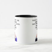 Sie sind ein wirklich großer Östhetiker, Funny Tru Tasse (Zentrum)
