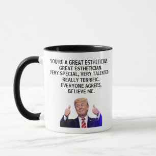 Sie sind ein wirklich großer Östhetiker, Funny Tru Tasse