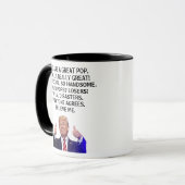 Sie sind ein wirklich großer POP, wirklich, wirkli Tasse (Vorderseite Links)