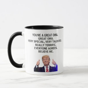 Sie sind ein wirklich großes Oma, ein lustiger Tru Tasse