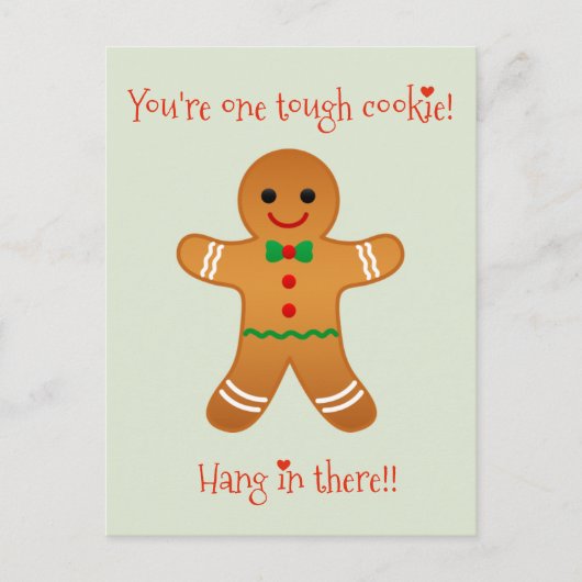 Sie sind ein zäher Cookie - Weihnachten gut machen (Vorderseite)